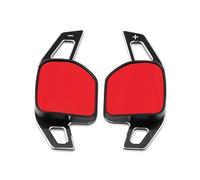 XJJJWL Lenkräder Schaltwippen Für Seat Für Alhambra Für Ateca Für Leon 5F FR Für Tarraco Für Ibiza 6P Für Cupra ST Autolenkrad-Schaltpaddelverlängerung Verlängerung Schaltwippen(Black)