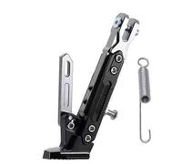 XJQHK Motorrad Seitenhalterung für Honda NT 1100 2022 2023 2024 2025 2026, Metall rutschfeste Verstellbare Parkbein Ständer, Motorrad Änderung Kickstand Zubehör,F