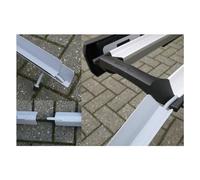 XLC Auffahrschiene für Heckträger Azura Xtra, grau (1 Stück)