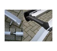 XLC Auffahrschiene für Heckträger Azura Xtra, grau (1 Stück)