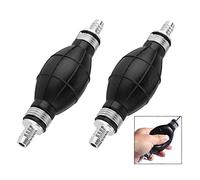 XLKJ 2 Stück Kraftstoffpumpe 8mm Kraftstoffleitung Pumpe Handpumpe Notpumpe Umfüllpumpe für Kfz,Fahrzeug manuelle Öl Absaugpumpe