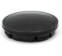 XMYCD 4 Stück Nabendeckel für Jeep Renegade 2016-2023, Auto Radnabendeckel, Auto Zubehör für Radnaben,Black-56mm