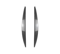 XNFUR 2X Scheinwerfer-Augenbrauen-Aufkleber, passend for Hyundai, I30N N-Line RS Active Performance 2017-2020, 3D-Tuning, ABS, Auto-Augenlid Scheinwerfer-Augenbrauenauflage (Gloss Black)