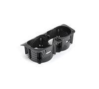 XNJIADVSY Kompatibel mit Mercedes W205 W213 W253 W447 W467, Auto-Mittelkonsole, Wasserbecherhalter, Zubehör, kompatibel CE GLC V-Klasse A2056800691(Carbon Fiber Black)