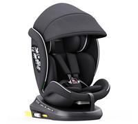 XOMAX 946i Kindersitz drehbar 360° mit ISOFIX, Liegefunktion I mitwachsend I 0-36 kg, 0-12 Jahre, Gruppe 0/1/2/3 I 5-Punkt-Gurt und 3-Punkt-Gurt I Bezug abnehmbar, waschbar I ECE R129