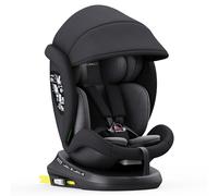 XOMAX 946i Kindersitz drehbar 360° mit ISOFIX, Liegefunktion I mitwachsend I 0-36 kg, 0-12 Jahre, Gruppe 0/1/2/3 I 5-Punkt-Gurt und 3-Punkt-Gurt I Bezug abnehmbar, waschbar I ECE R129