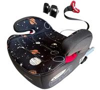 XOMAX XL-313 Kindersitz mit ISOFIX und Gurtfuhrung I mitwachsend 15-36 kg, ca. 6-12 Jahre, Korpergroße von 125-150 cm, Gruppe 2/3 I Bezug abnehmbar und waschbar I ECE R129 I Weltall