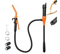 XPJBKC Benzin Absaugpumpe, Benzinpumpe für Kanister, Dieselpumpe Akku Pumpe Wasser, Elektrische Transferpumpe, Dieselpumpe Akku, Tragbare Kanisterpumpe Elektrisch Gas 2.4 GPM