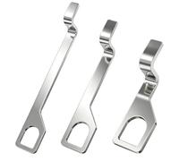 XPJBKC Heckklappenaufsteller für VW T5 T6, 3 Stück 10/15/20 cm Edelstahl Heckklappen Aufsteller, Heckklappenhalterung Camping Frischluftschloss-Haken, Passend für Camping- und Reisefahrten