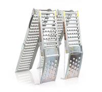 Xpotool 2X Faltbare Auffahrrampen 2X800Kg Klappbar Set Laderampe Auffahrschiene
