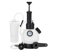 XPOtool Bremsenentlüftungsgerät 2 l + 1 l Bremsenentlüfter mit Absaugbehälter, Bremsentlüfter zum Bremsflüssigkeit Wechsel und Bremsen Entlüften