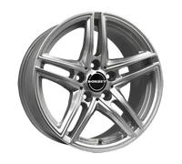 Alufelge BORBET XR Einteilig Brilliant Silver 8.00 x 18 ET 30.00 5x112.00 Wintertauglich