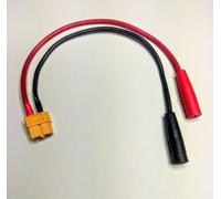 XT60-Buchse auf 4mm Bananenbuchse Ladekabel Adapter AWG14