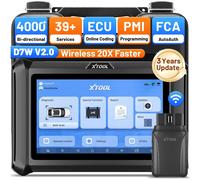 XTOOL D7W KFZ OBD2 Diagnosegerät Bidirectional Scanner ALLE System ECU Coding DE