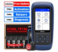 XTOOL TP150 KFZ Auto OBD2 Diagnosegerät RDKS TPMS Programmiergerät 4TS100 Sensor