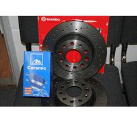 XTRA-Bremsscheiben und Ate Ceramic-beläge Ford Galaxy II und S-Max Satz hinten