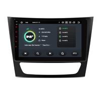 XTRONS Android 14 Autoradio DAB Plus für Mercedes-Benz E-Klasse W211 CLS W219, 9 Zoll Octa Core 4+64GB Autoradio mit Navi, Eingebautes 4G LTE Gyroskop-Sensoren Car Play AKM DSP Bluetooth WiFi