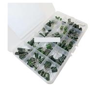 XTVVTODJXT 150 Stück 15 Werte x 10 Stück Polyester-Folienkondensator-Set 0,33 NF 2A331J 470NF 2A474J 2A821J 2A102J 2A393J 2A474J
