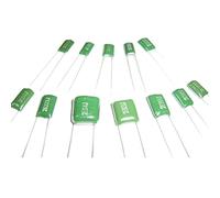 XTVVTODJXT Kondensatoren, 620 Stück/Los, 31 Wert, 100 V, Folienkondensator-Set, 100 nf, 220 PF, 560 PF, 68 NF, Kondensator-Set, 0,22 NF-470 NF Kondensator-Set