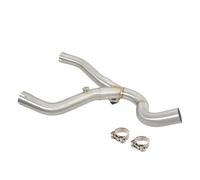 XUXRHMEAN Für R1150GS 1999-2005 R1150R 2001-2005 R850R 2004-2007 R115 GS ADV 1999-2004 Motorrad-Auspuff-Mittelrohr Motorrad Mittleres Rohr Auspuff