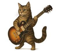 XXL 30X30 Autoaufkleber Katze mit Sonnenbrille Aufkleber