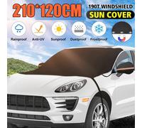 XXL Scheibenabdeckung mit Magnet Auto Frontscheibenabdeckung Winter Frostschutz