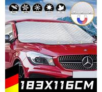 XXL Scheibenabdeckung Mit Magnete Auto Frontscheibenabdeckung Winter Frostschutz