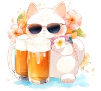 XXXL 60X60 cm Autoaufkleber Sticker Katzen Aufkleber