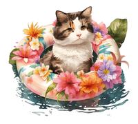 XXXL 60X60 cm Autoaufkleber Sticker Katzen Aufkleber