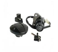 XYUOIS Kompatibel Mit Yamaha Für Tricker Für XG250 Zündschalter Start Benzintank Gasdeckel Helmschloss Set Mit Schlüssel Motorradzubehör zündschloss