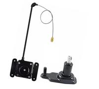 XYWOPO Montageplatte for Reserveradträger-Winde, for Ford, for Transit, for Mk8 Custom 2.2 FWD Rwd 12 auf 1763880 Kfz-Ersatzradträgerplatte, Kfz-Ersatzrad(Black Rack and Hook)