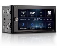 XZENT X-107 - 2 Din Autoradio für Autos und Reisemobile, Multimediasystem mit 6,75“ / 17,1 cm Touchscreen, Mediencenter mit DAB+, USB, UKW, Bluetooth, WebLink