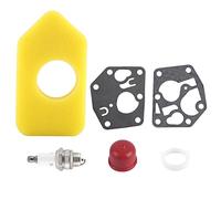XZXCVN Vergaser Membrandichtung Komplettkit, Luftfilter, Zündkerze, Dichtung für kleine Motoren - Hochwertig, Passend für Motoren, Wartungsset für 3-4,75 PS Motoren