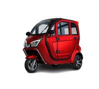 Y8 Kabinenroller - 2 kW, Blei-Gel-Akku, 25 o. 45 km/h, rotmetallic