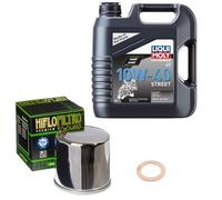 Yamaha XVS 950 A Midnight Star VN02 15, LM 10W-40 Street 4L, HiFlo Ölfilter Set