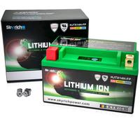 Batterie Motorrad HJTX14H-FP 12V 4Ah SKYRICH Lithium-Ionen mit Anzeige