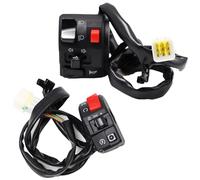 YananAC 1 Para 22mm Lenker Motorrad Schalter Lenkerschalter für Blinker Blinkerschalter Blinkerschalter Fernlicht Abblendlichtschalter Blinker für Ebike Blinkerschalte Traktor