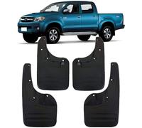 YANBINGS 4PCS Schmutzfänger für Toyota HILUX/VIGO KUN25 KUN26 2005-2013, Spritzschutz No Drilling Mudguards Automotive Exterior Zubehör Auto Kotflügel