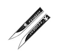 YANGFEIYA Auto Emblem Logo für Peugeot 307 206 308 408 508 2008 3008 4008 5008 4007 107 407 207 507 306, Autoaufkleber Emblem Emblem Dekorative Aufkleber Auto Zubehör Tuning Sticker