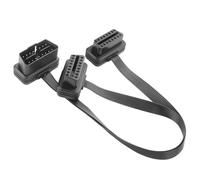 YAODHAOD OBD2 Splitter Y-Kabel 30cm, 1 zu 2 OBD-II Adapter Stecker, Doppelter OBD-Anschluss für Diagnosegeräte, Chip-Tuning & Fahrzeugüberwachung