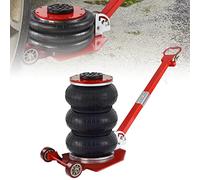 YARDIN 3T Pneumatischer Wagenheber Luftkissen Wagenheber Luftheber Luftwagenheber Air Jack 6600LBS Kapazität für Familienautos LKW PKW, Rot