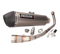 YASUNI Scooter 4 Sport Auspuff passt für HONDA FORZA 125 15-17 4T LC Maxi Roller