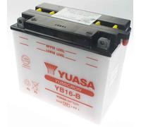 Batterie YUASA YB16-B (DC) offen ohne Saeure, 12V/19Ah/CCA:215A (175x100x155mm)
