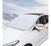 YBCCBY Frontscheibenabdeckung Winter Scheibenabdeckung Faltbare Windschutzscheibenabdeckung Autoscheibenabdeckung Frostschutz Autoscheibe mit Magnet Frontscheibenschutz Auto abdeckplane Gegen EIS