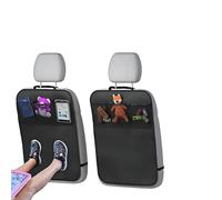 YBERLAOBAN Rückenlehnenschutz Auto für Hyundai IONIQ 5 2021-2024, Rückenlehnen-Schutzmatte Auto Kindersitz Abdrücken & Kratzern, Schwarz,2pcs