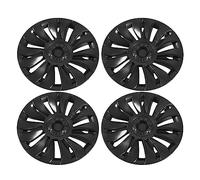 Yctze 4 Stück 19-Zoll-Radnaben-Ersatz für 2020-2023, Whirlwind 14-Speichen-Design, Kratzfest, Wetterfest, Einfache Installation (glänzend schwarz)