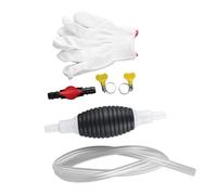 Yctze Auto-Saugpumpe, Manueller Heizöl-Saugschlauch, Ölpumpe mit Auto-Saugpumpe, Manuelle Kraftstoffpumpe, Öl-, Benzin-Absaugpumpe, Kraftstoffpumpe, Öl-Absaugschlauch, Tragbar