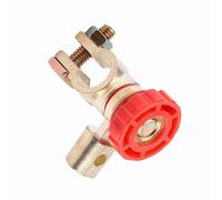 Yctze Batterietrennschalter, 12-V-Universal-Batterie-Trennschalter, Batterieschalter mit Kompaktem Design, Ideal für das Elektrische System von Fahrzeugen, 2,4 X 1,3 X 2,0 Zoll (Rot)