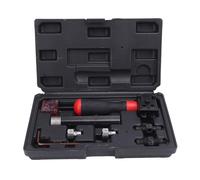 Yctze Professionelles Hand-Bördelgerät mit Aufbewahrungsbox für die Autoreparatur - Doppel-Bördelwerkzeug-Set 3/16 Zoll 1/4 Zoll Kupferrohr-Bördelgerät für Kfz-Bremsleitungen