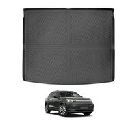 YEE PIN Kofferraummatte Kompatibel mit VW Tiguan III MK3 2024-2026 Gummi Kofferraumwanne TPE Kofferraumshutz Gummimatte Hoher Rand Organizer Rutschfester, für Oberer Ladeboden